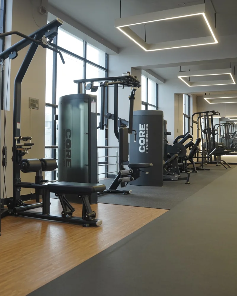 Heavy-Duty Lat Pulldown and Back Strength Station
